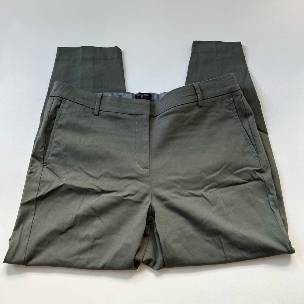 J.Jill NWT Caraway Woven Trouser Olive Green Size 16 Petite